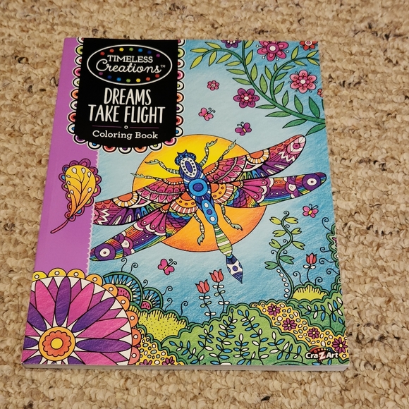 Crazart Other Dreams Take Flight Coloring Book Poshmark